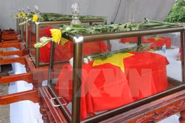 Remains of Vietnamese martyrs reburied in Quang Binh 