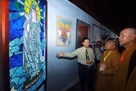 Exhibition features contemporary Buddhism