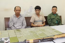 Son La police arrest three drug dealers, seize 28 heroin bricks
