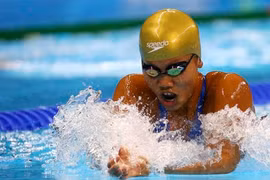 Vietnam’s female swimmer wins two golds at Speedo Sectionals