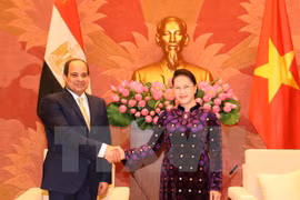 Top legislator hails relations with Egypt