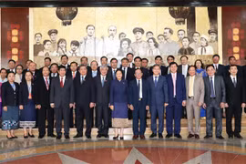 Lao NA Chairwoman Pany Yathotu welcomed in Son La 