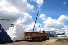 Aluminum hydroxide exported to overseas markets