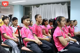 Professional training for badminton players in Thailand