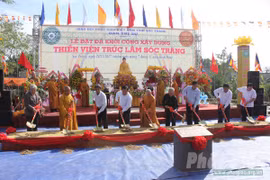Work begins on Truc Lam Zen monastery in Soc Trang