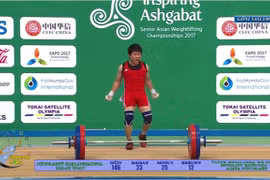 Vietnamese wins gold at Asian weightlifting champs
