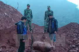 French-era bomb defused in Yen Bai