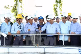 PM inspects Formosa’s waste treatment system