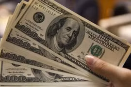 Reference exchange rate drops by 1 VND