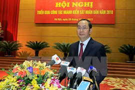 President calls for comprehensive development in procuracy sector