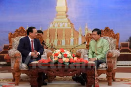Hanoi, Vientiane beef up ties 