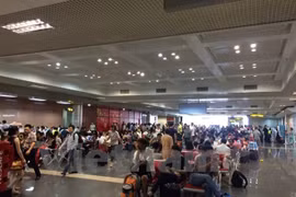 Airlines cancel flights due to Storm Doksuri