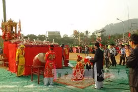 Long Tong, unique farming ritual of the Tay