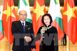 Vietnamese, Myanmar top legislators hold talks to seek stronger ties