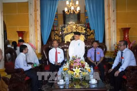 Cao Dai followers in Tay Ninh celebrate their biggest festival