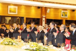 Banquet welcomes Chinese Party General Secretary Xi Jinping