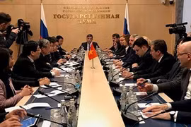 Party official reaffirms fostering ties with Russia 