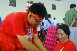 Thousand of people join blood donation festival in Can Tho