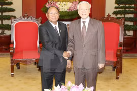 Party head lauds Cambodian NA President’s visit