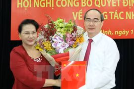 Nguyen Thien Nhan appointed Secretary of HCM City Party Committee