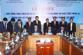HCM City, Lotte group seal deal to build Eco Smart City