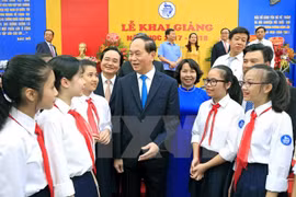 President affirms importance of education at school year’s beginning