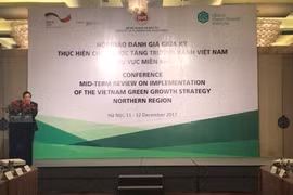 Conference confers private investment in implementation of green growth