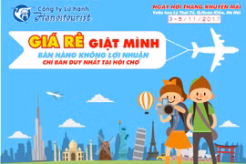 Discounted air tickets, tours offered at Hanoi tourism festival
