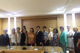VUFO hopes to strengthen ties with Argentine cultural institute