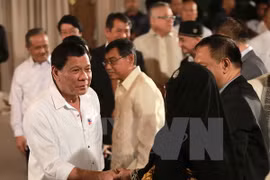 Philippine President gains high support rating 