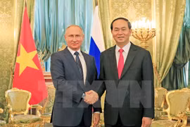 Quang, Putin agree on 10 billion USD in bilateral investment