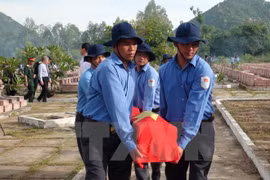 Memorial services for soldier remains repatriated from Cambodia