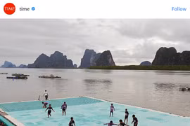 Floating soccer pitch in Thailand named one of world's best views