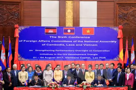 Cambodia-Laos-Vietnam NA committees strengthen cooperation