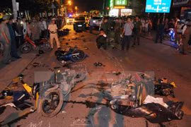 Traffic accidents drop in seven months of 2017