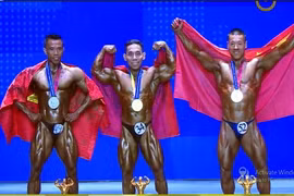  Vietnam has gold at world bodybuilding championships
