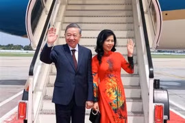 Party General Secretary and President To Lam and his spouse leave Havana, concluding State visit to Cuba (Photo: VNA)