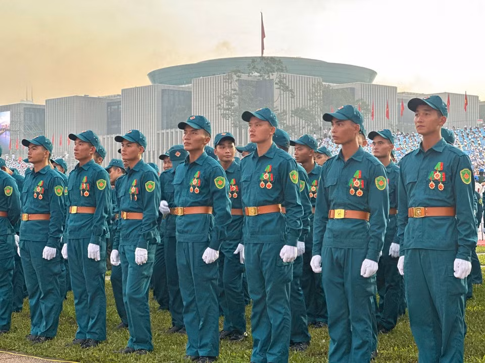 In the jubilant spirit of the Independence Day, the entire nation gathers to honour a glorious chapter of its history. (Photo: VietnamPlus)
