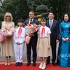 Welcome ceremony for French President on State visit to Vietnam