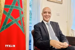 Moroccan Ambassador to Vietnam Jamale Chouaibi (Photo: VNA)