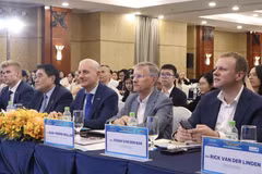Participants in the Vietnam – EU Economic and Trade Cooperation Forum 2025 in HCM City on October 17 (Photo: VNA)