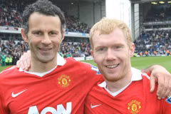 Ryan Giggs and Paul Scholes (Photo: skysports.com) 