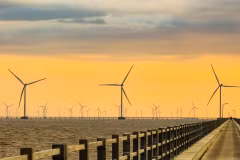 A wind farm in Bac Lieu province (Photo: VNA)