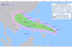 Trajectory of storm No. 10 (Source: National Center for Hydrometeorological Forecasting)
