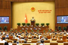 At the 15th National Assembly (NA)’s 9th session (Photo: VNA)