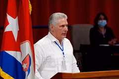 First Secretary of the Communist Party of Cuba Central Committee and President of Cuba Miguel Díaz-Canel. (Photo: Xinhua/VNA)
