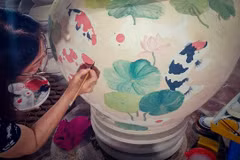 Artisan duo bringing Bat Trang ceramics beyond tradition