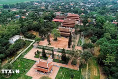 Quynh Lam Pagoda is part of the Yen Tu – Vinh Nghiem – Con Son, Kiep Bac Complex of Monuments and Landscapes. (Photo: VNA)