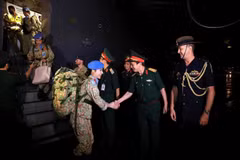 Level-2 Field Hospital Rotation 6 completes peacekeeping mission in South Sudan. (Photo: VNA)