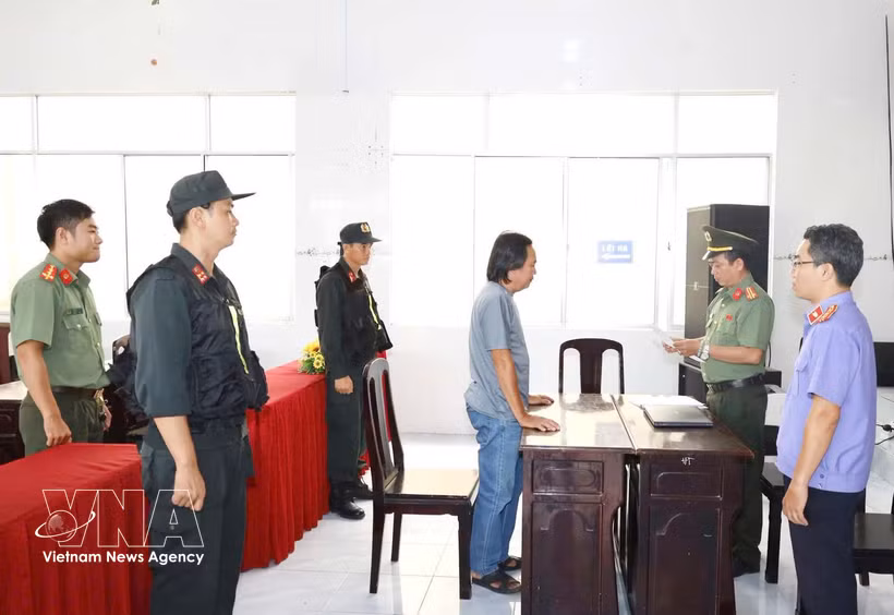 Nguyen Ngoc Thao is detained pending investigation into alleged abuse of democratic freedoms. (Photo: VNA) 